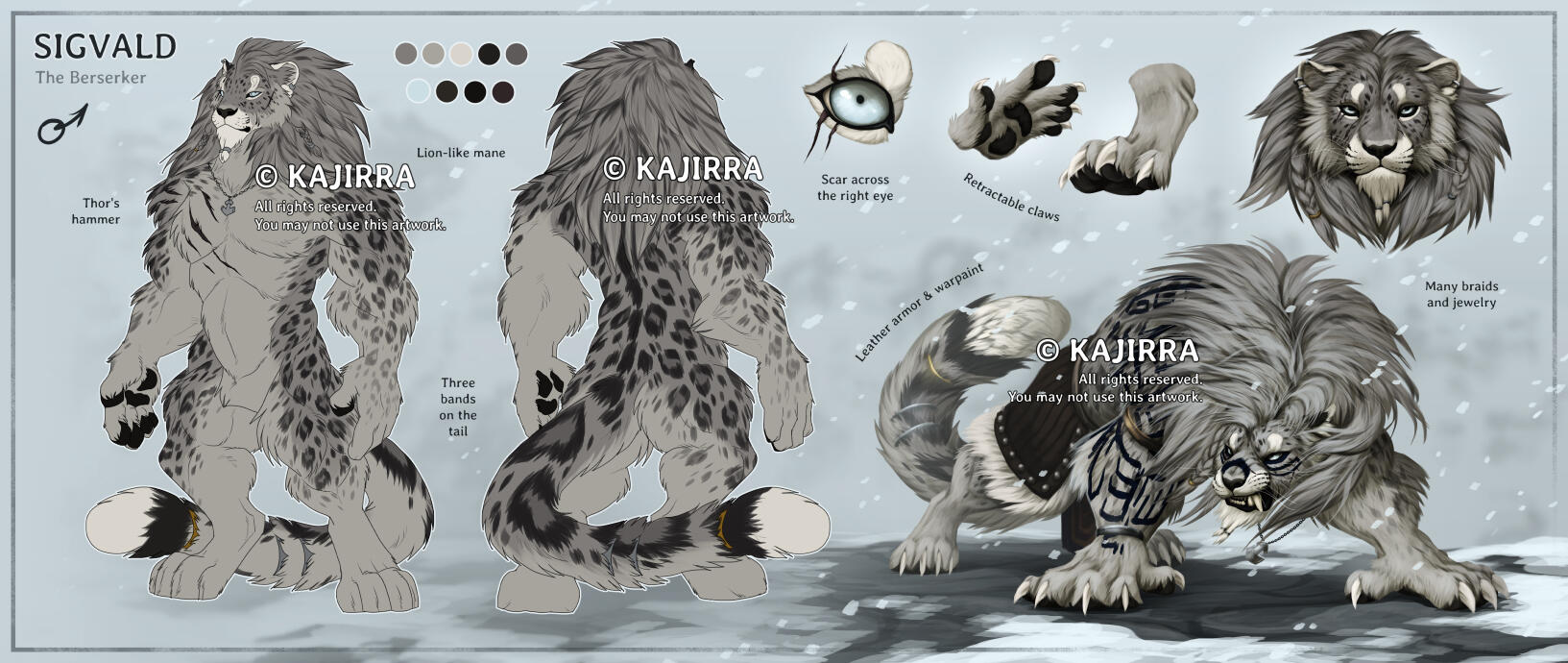 Characters © AriesRedWolf